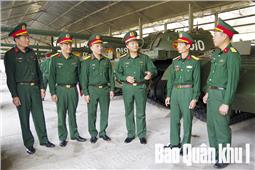 Quân khu kiểm tra công tác kỹ thuật các đơn vị thuộc Cục Hậu cần-Kỹ thuật 